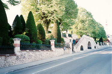The city Park in Blois