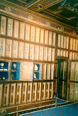 Ekatherina Medichi private appartement (the secret boxes were used for poisons)