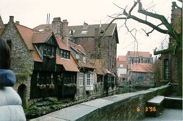 An old corner in Brugge