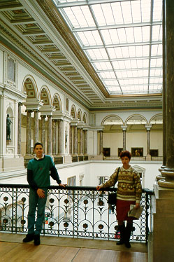 Brussels, inside Fine Arts Museum