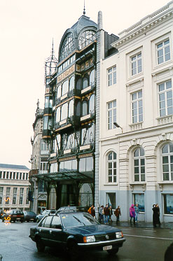 Brussels, Art Nouveau Stile Building