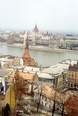 The Parliament over Danube