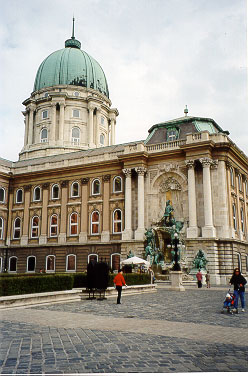The Royal Palace in Buda