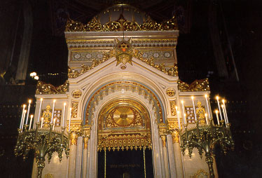 Inside Big Budapest Synagoge