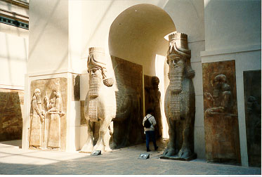 Assirian statues in the Louvre are 3000 years old