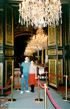 The appartements of Napoleon III in the Louvre