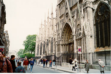 Notre Dame, side View