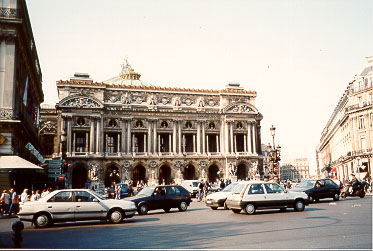 Le Grand Opera built by Garnier