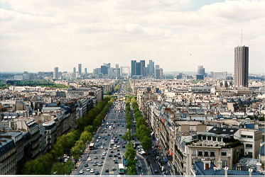 From the Gate of Etual to La Defance 