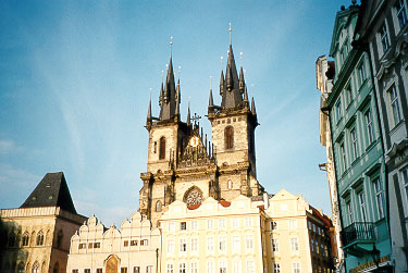 Prague, the Tyn Cathedral