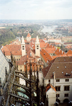 The View from Grad to Vltava