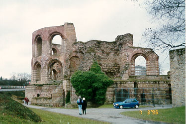 The ruins of the Roman Baths