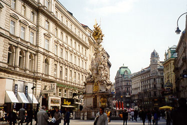 The Graben square in Wien
