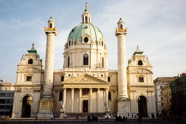Wien, the Karlskirche