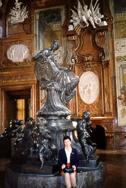 An interiere of Higher Belveder