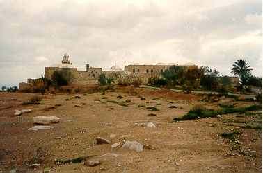 This fake grave of Moisee (Musa) was built by some local sheich near the road from Jerusalem to the Dead Sea