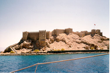 Faraon's Island in Egipt 8km from Eilat