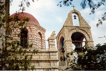 The monastery just outside Jericho