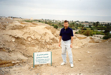 On the digging site in Jericho